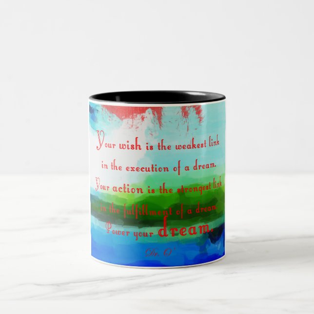 Caneca De Café Em Dois Tons 3SqMeals Mug (Centro)