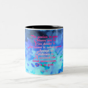 Caneca De Café Em Dois Tons 3SqMeals Mug