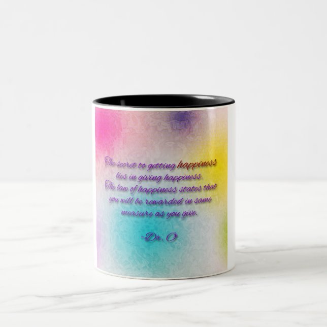 Caneca De Café Em Dois Tons 3SqMeals Mug (Centro)