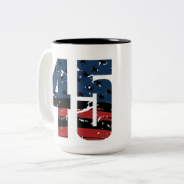 Caneca De Café Em Dois Tons 45 48 Bandeira