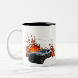 Caneca De Café Em Dois Tons 50.o aniversário de 2017 Chevy Camaro