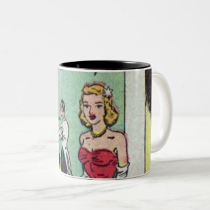 Caneca De Café Em Dois Tons 50 Romântico