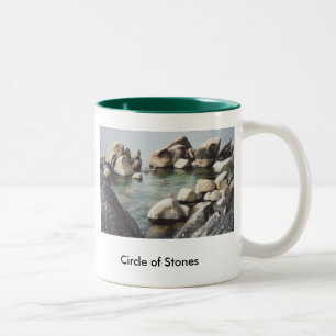 Caneca De Café Em Dois Tons 54. 300-100 círculo das pedras 9-00, 54. 300-100