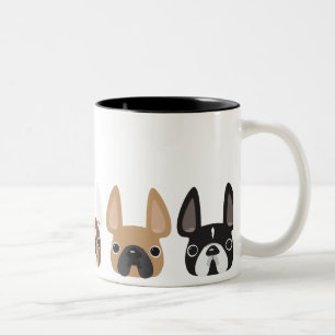 Caneca De Café Em Dois Tons 5 Pequenos Franceses Mug