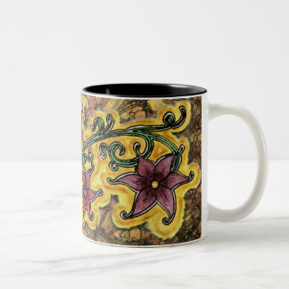 Caneca De Café Em Dois Tons 5flowersnew2