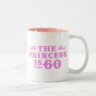 Caneca De Café Em Dois Tons 60º aniversário