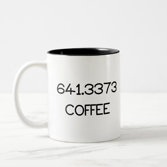 Caneca De Café Em Dois Tons 641 3373 Café (Esquerda)