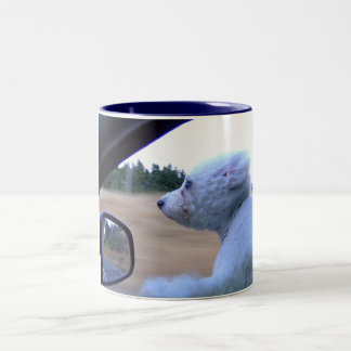 Caneca De Café Em Dois Tons 65MPH Bichon Fise
