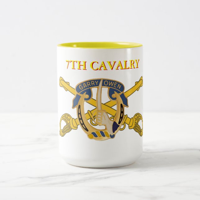 CANECA DE CAFÉ EM DOIS TONS 7 CAVALRY MUG (Centro)