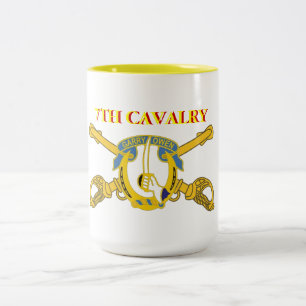 Caneca De Café Em Dois Tons 7o A CAVALARIA AGRIDE