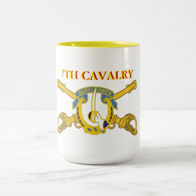 Caneca De Café Em Dois Tons 7o A CAVALARIA AGRIDE (Centro)