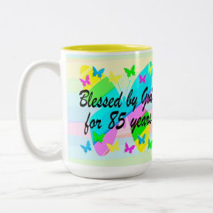 CANECA DE CAFÉ EM DOIS TONS 85.º ANIVERSÁRIO BOMBA BOMBEIRA