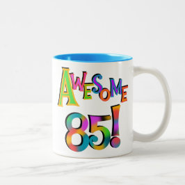 Caneca De Café Em Dois Tons 85 t-shirt e presentes impressionantes do