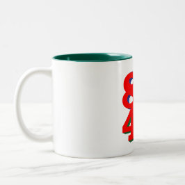 CANECA DE CAFÉ EM DOIS TONS 8647