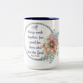 Caneca De Café Em Dois Tons 8:28 dos romanos