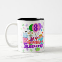 8o Sleepover do aniversário