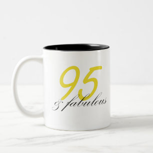 Caneca De Café Em Dois Tons 95 e fabuloso