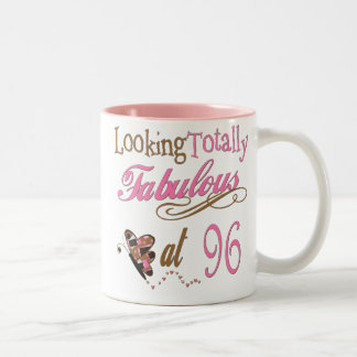 Caneca De Café Em Dois Tons 96th aniversário