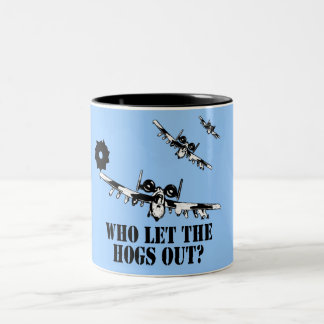Caneca De Café Em Dois Tons A-10 Warthog