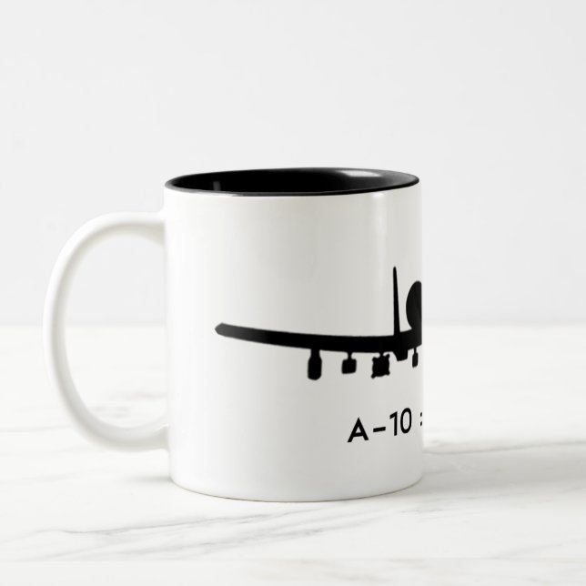 Caneca De Café Em Dois Tons A-10 Warthog Mug (Esquerda)