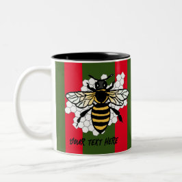 Caneca De Café Em Dois Tons A abelha