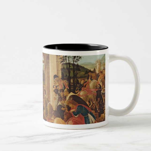 Caneca De Café Em Dois Tons A adoração dos Magi, c.1478-82 (Direita)