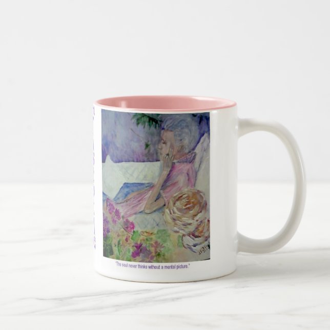 Caneca De Café Em Dois Tons A alma (Direita)