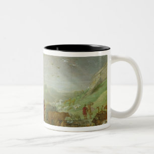 Caneca De Café Em Dois Tons A arca de Noah