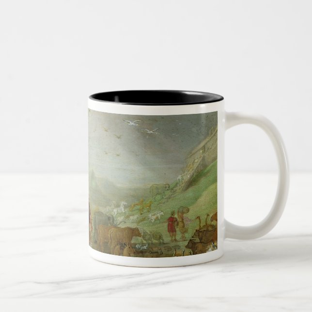 Caneca De Café Em Dois Tons A arca de Noah (Direita)