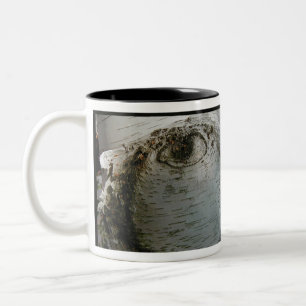 Caneca De Café Em Dois Tons A árvore Eyes II