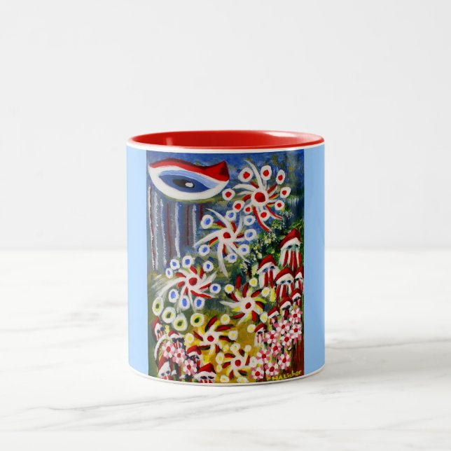 Caneca De Café Em Dois Tons A Assombração (Centro)