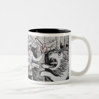 Caneca De Café Em Dois Tons A aventura grande da selva