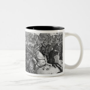 Caneca De Café Em Dois Tons A batalha de Cedar Creek