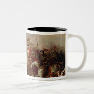 Caneca De Café Em Dois Tons A batalha de Hastings em 1066