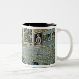 Caneca De Café Em Dois Tons A biblioteca