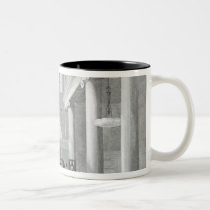 Caneca De Café Em Dois Tons A bolsa de valores