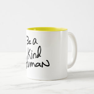 Caneca De Café Em Dois Tons A bondade é contagioso