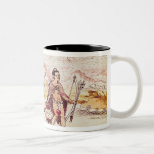 Caneca De Café Em Dois Tons A caça, 1579