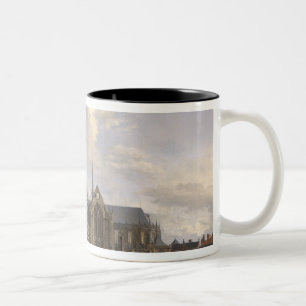 Caneca De Café Em Dois Tons A câmara municipal nova, Amsterdão, 1668