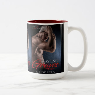 Caneca De Café Em Dois Tons A capa do livro das sepulturas da economia tirou