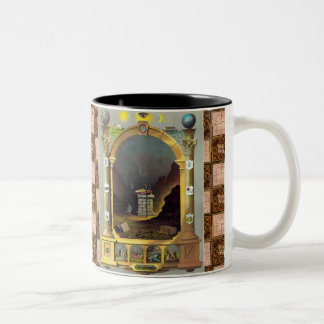 Caneca De Café Em Dois Tons A carta maçónica