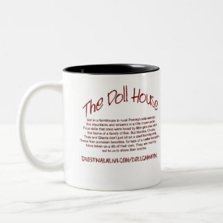 Caneca De Café Em Dois Tons A casa de boneca