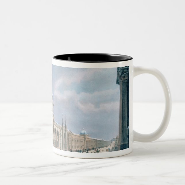 Caneca De Café Em Dois Tons A casa de impressão do Synodal (Direita)