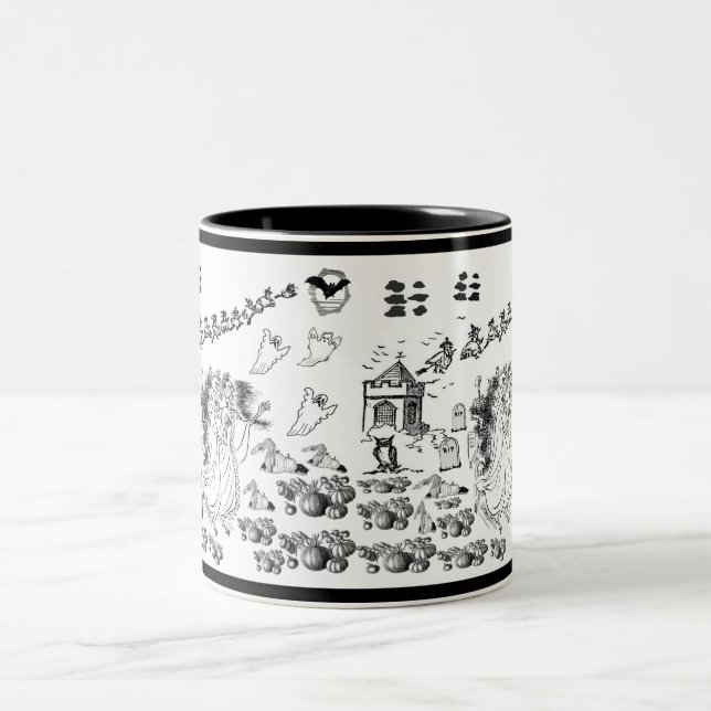 Caneca De Café Em Dois Tons A Cerimônia Assombrada - (Centro)