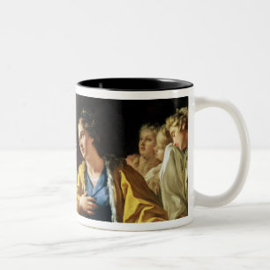 Caneca De Café Em Dois Tons A clemência de Alexander o excelente