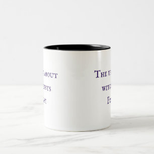 Caneca De Café Em Dois Tons A Coisa Sobre Bruxas Caçam Podcast Mug