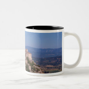 Caneca De Café Em Dois Tons A colina de Gordes