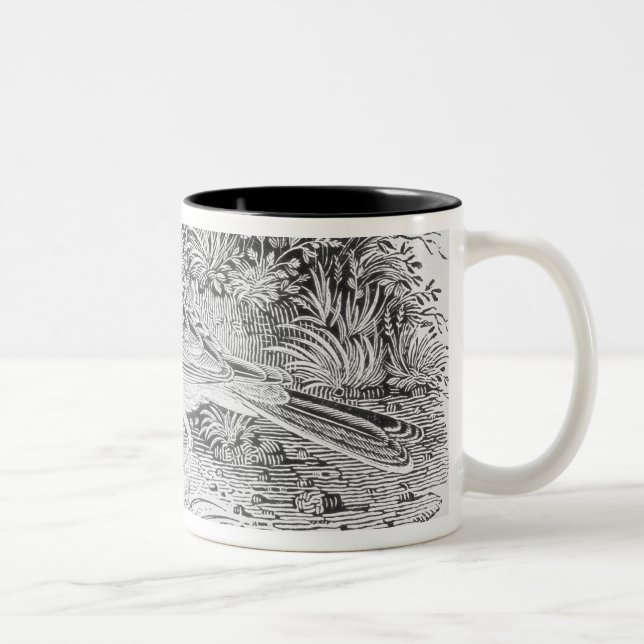 Caneca De Café Em Dois Tons A cotovia (Direita)
