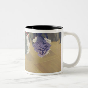 Caneca De Café Em Dois Tons A dança das mulheres Poder-Pode