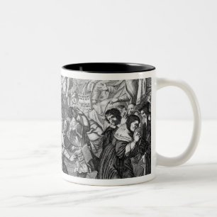 Caneca De Café Em Dois Tons A derrota e a confusão dos Jansenists